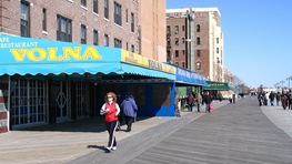 Volna Restaurant on Boardwalk in Brighton Beach