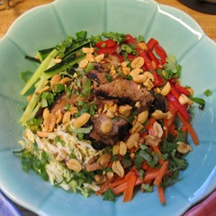 Vietnamese glass noodle salad with marinated pork tenderloin #2_reduced image
